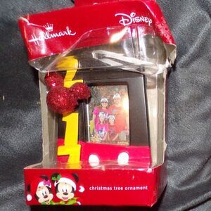 Mickey Mouse Disney Photo Frame 2017 Christmas Ornament By Hallmark